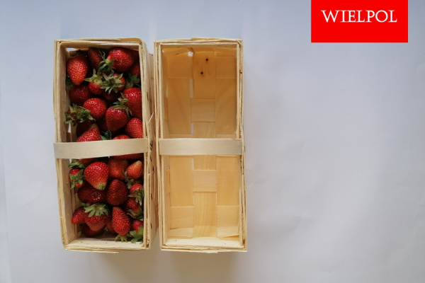 Ogłoszenie - Drewniane łubianki do truskawek. Opakowania do truskawek. 1 KG - Poznań - 2,30 zł