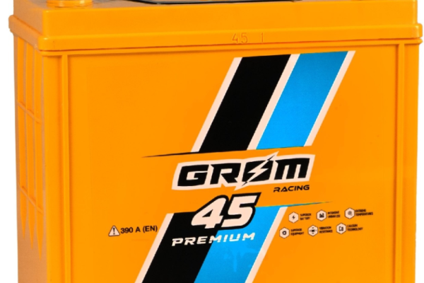 Ogłoszenie - Akumulator 45Ah 390A Grom Racing Japan L+ - 310,00 zł