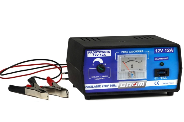 Ogłoszenie - Prostownik Grom 12V 12A z regulacją ładowania - 200,00 zł