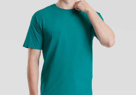 Ogłoszenie - T shirt męski Iconic 195 bez nadruku gładki biały FRUIT of the LOOM - Ursynów - 24,00 zł