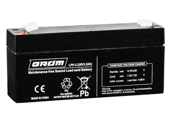 Ogłoszenie - Akumulator LP6-3.2 3.2Ah 6V Grom - Gdańsk - 35,00 zł