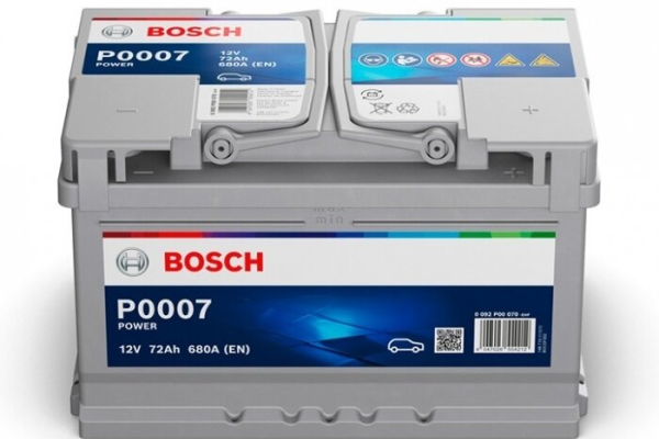 Ogłoszenie - Akumulator 72Ah 680A EN Bosch P0007 PRAWY PLUS - Gdańsk - 420,00 zł