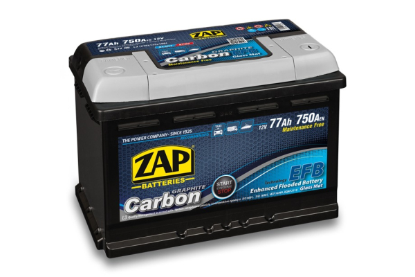 Ogłoszenie - Akumulator ZAP CARBON EFB START&STOP 77Ah 750A – DARMOWY DOWÓZ I WYMIANA - Jastrzębie-Zdrój - 460,00 zł