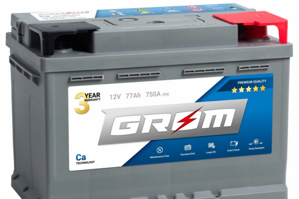Ogłoszenie - Akumulator 77Ah 760A en Grom - Luboń - 470,00 zł