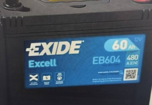 Ogłoszenie - Akumulator 60AH 480A Exide Excell Japan   - Darmowy dowóz i wymiana - Szczecin - 385,00 zł
