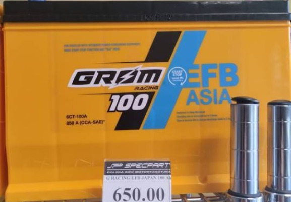 Ogłoszenie - Akumulator 100Ah 850A  Grom EFB Start&Stop - Darmowy dowóz i wymiana - Szczecin - 650,00 zł