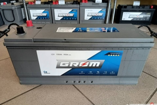Ogłoszenie - Akumulator 150Ah 950A Grom Premium  - Darmowy dowóz i wymiana - Szczecin - 790,00 zł