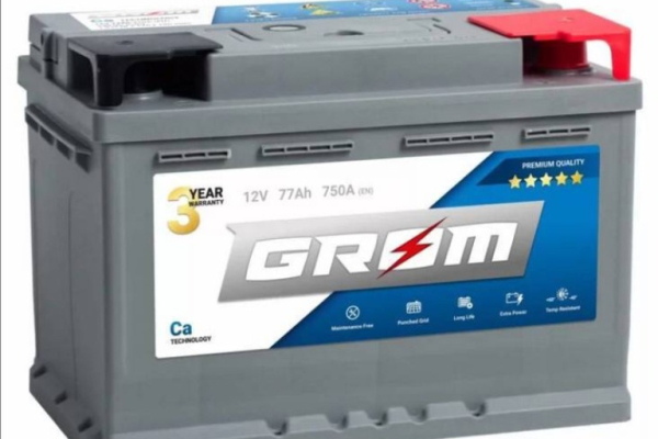 Ogłoszenie - Akumulator 77Ah 750A Grom Premium  P+ - Darmowy dowóz i wymiana - Szczecin - 470,00 zł