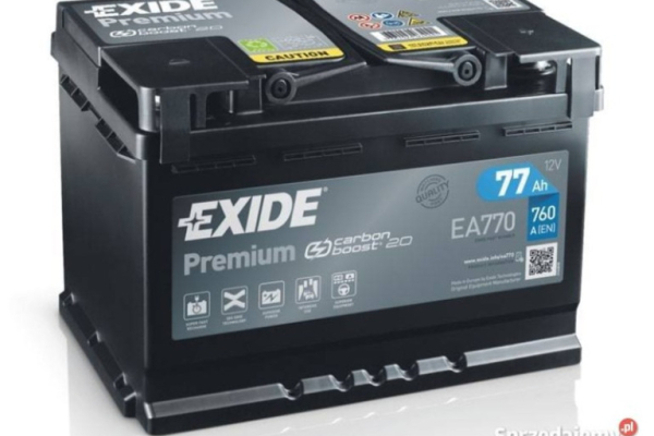 Ogłoszenie - Akumulator 77Ah 760A Exide Excell Premium  - Darmowy dowóz i wymiana - Szczecin - 389,00 zł