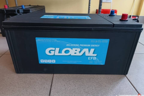 Ogłoszenie - Akumulator 12V 230Ah 1400A Global EFB  - darmowy dowóz i wymiana - Szczecin - 1 340,00 zł