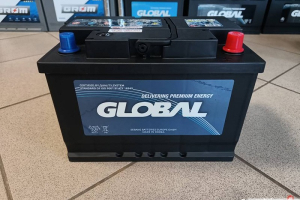 Ogłoszenie - Akumulator 78Ah 680A GLOBAL - darmowy dowóz i wymiana - Szczecin - 430,00 zł
