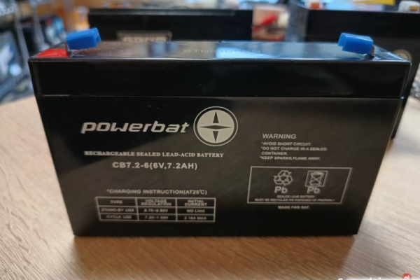 Ogłoszenie - Akumulator żelowy (6V 7.2Ah) Powerbat CB 7.2-6  - Darmowy dowóz i wymiana - Szczecin - 45,00 zł