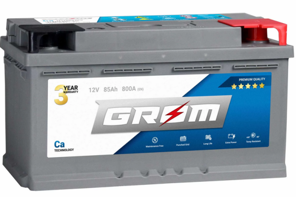 Ogłoszenie - Akumulator 85Ah 800A en Grom - Luboń - 490,00 zł
