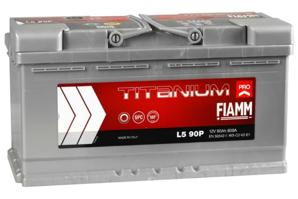 Ogłoszenie - Akumulator 90Ah 800A FIAMM TITANIUM PRO 12V Prawy Plus - Gdańsk - 590,00 zł