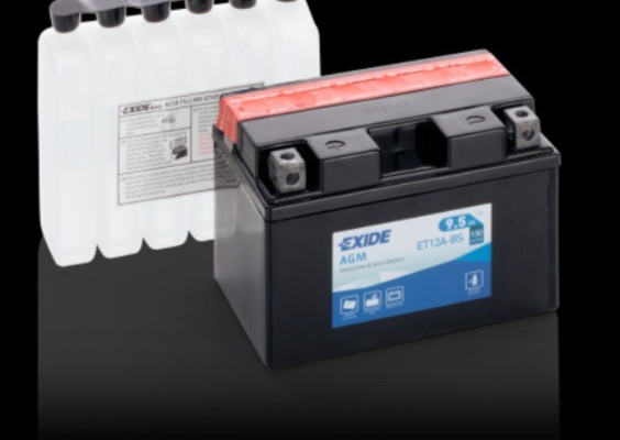 Ogłoszenie - Akumulator motocyklowy EXIDE ET12A-BS YT12A-BS 12V 9.5Ah 130A EN L+ - Rumia - 185,00 zł