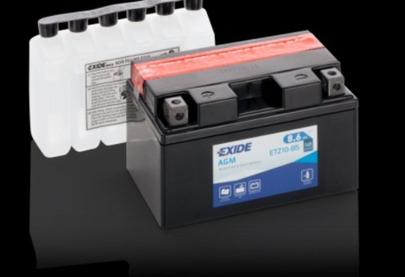 Ogłoszenie - Akumulator motocyklowy EXIDE ETZ10-BS YTZ10-BS 12V 8.6Ah 145A EN L+ - Rumia - 140,00 zł