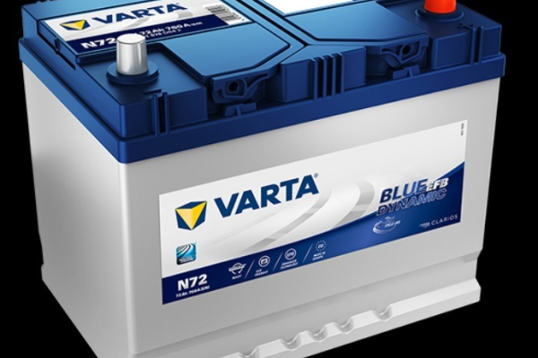 Ogłoszenie - Akumulator VARTA Blue Dynamic EFB JIS 572 501 076 N72 72Ah - Rumia - 570,00 zł