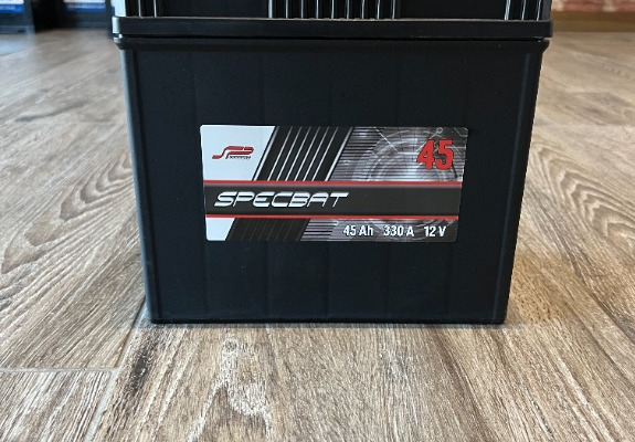 Ogłoszenie - Akumulator 45Ah 330A EN SPECBAT Japan PRAWY PLUS SPECPART TCZEW - Tczew - 239,00 zł