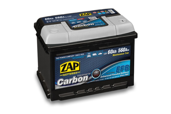 Ogłoszenie - Akumulator 60Ah 560A ZAP CARBON EFB START&STOP SPECPART TCZEW - Tczew - 379,00 zł