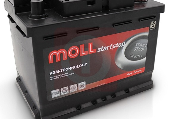 Ogłoszenie - Akumulator 60Ah 640A Moll Start&Stop AGM SPECPART TCZEW - Tczew - 700,00 zł