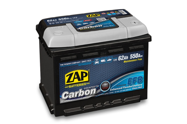 Ogłoszenie - Akumulator 62Ah 550A  ZAP CARBON EFB START&STOP SPECPART TCZEW - Tczew - 379,00 zł