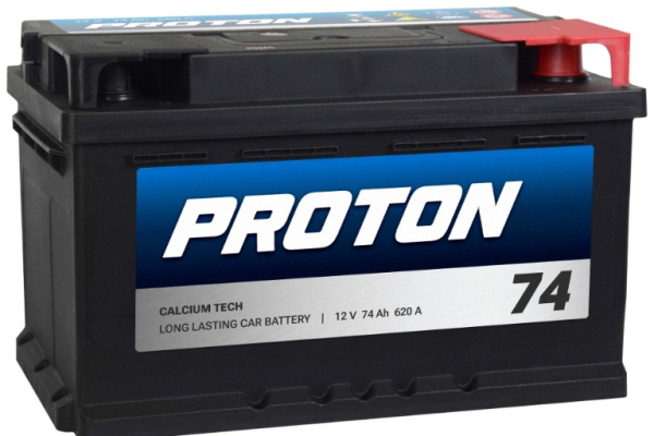 Ogłoszenie - Akumulator 74Ah 620A EN PROTON PRAWY PLUS niski SPECPART TCZEW - Tczew - 229,00 zł