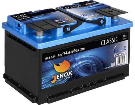 Ogłoszenie - Akumulator 74Ah 680A Jenox Classic (R074624AB) SPECPART TCZEW - Tczew - 400,00 zł