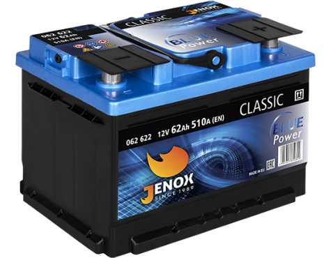 Ogłoszenie - Akumulator 62Ah 510A Jenox Classic (R062622AB) SPECPART TCZEW - Tczew - 350,00 zł