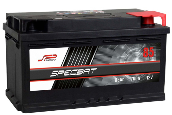 Ogłoszenie - Akumulator 85Ah 700A EN SPECBAT PRAWY PLUS SPECPART TCZEW - Tczew - 329,00 zł