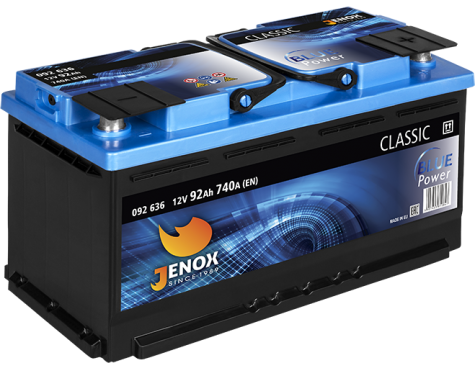 Ogłoszenie - Akumulator 92Ah 740A Jenox Classic (R092636AB) SPECPART TCZEW - Tczew - 480,00 zł