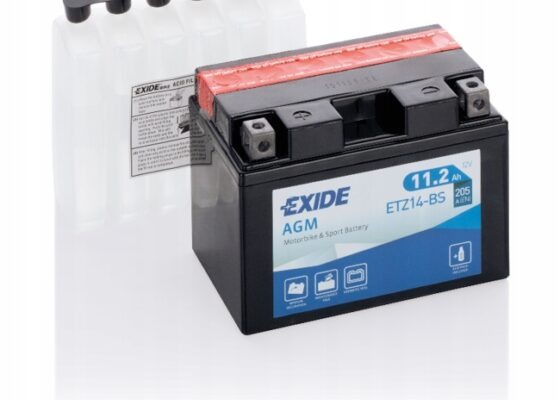 Ogłoszenie - Akumulator ETZ14-BS YTZ14-BS 12V 11,2Ah 205A Exide - Gdańsk - 210,00 zł