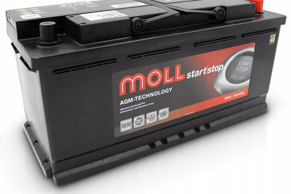 Ogłoszenie - Akumulator 105Ah 950A Moll Start&Stop AGM SPECPART TCZEW - Tczew - 1 200,00 zł
