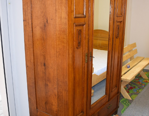 Ogłoszenie - szafa dębowa z lustrem - Olsztyn - 880,00 zł