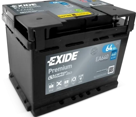 Ogłoszenie - Akumulator 64Ah 640A Exide Premium Prawy plus - Śląskie - 338,00 zł