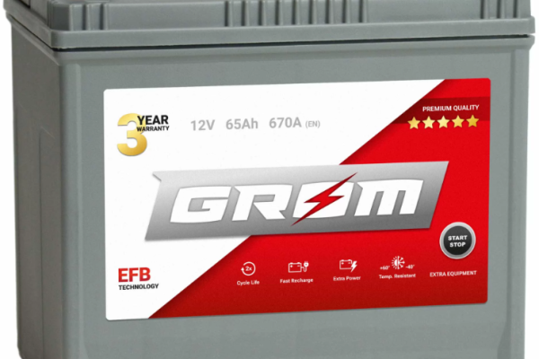 Ogłoszenie - Akumulator 65Ah 670A Grom Efb Start&Stop Japan - Luboń - 520,00 zł