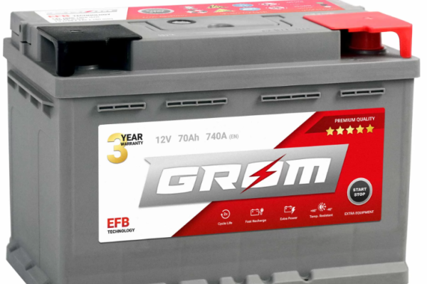 Ogłoszenie - Akumulator 70Ah 730A en Grom EFB Japan L+/P+ - Luboń - 540,00 zł