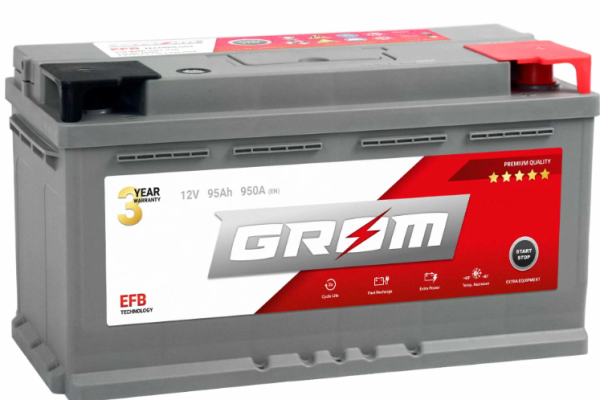 Ogłoszenie - Akumulator 95Ah 900A en Grom Efb Start&Stop - Luboń - 650,00 zł