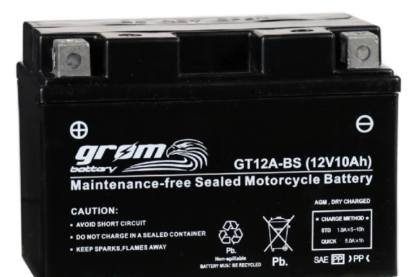 Ogłoszenie - Akumulator 10Ah 180A Grom GT12A-BS - Częstochowa - 185,00 zł
