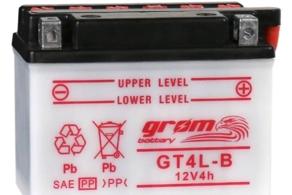 Ogłoszenie - Akumulator 4Ah 60A Grom GT4L-B - Częstochowa - 70,00 zł