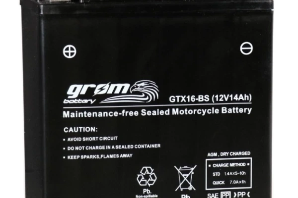 Ogłoszenie - Akumulator 14Ah 230A Grom GTX16-BS - Częstochowa - 235,00 zł