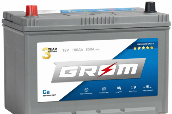 Ogłoszenie - Akumulator 100Ah 850A Grom Japan L+/P+ - Luboń - 580,00 zł