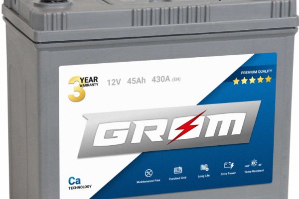 Ogłoszenie - Akumulator 45Ah 430A Grom Premium Japan L/P+ - 320,00 zł