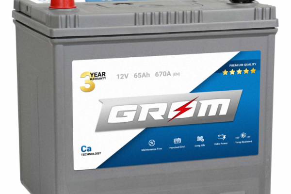 Ogłoszenie - Akumulator 65Ah 670A en Grom Japan L+/P+ - Luboń - 390,00 zł