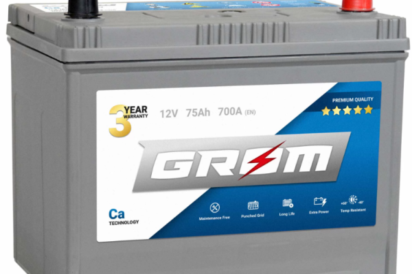 Ogłoszenie - Akumulator 75Ah 700A Grom Premium Japan L/P+ - Luboń - 450,00 zł