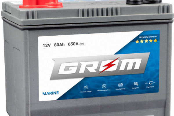 Ogłoszenie - Akumulator 80Ah 650A en Grom Marine M31-DC - Luboń - 430,00 zł
