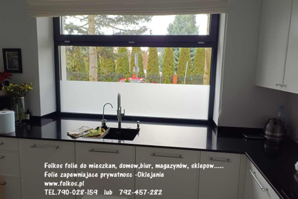 Ogłoszenie - Folie matowe Łomża - Folia Mrożona -Matte Frost -usługa oklejania szyb Łomża i okolice -folie prywatyzujące - Łomża - 145,00 zł