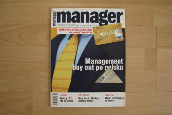 Ogłoszenie - Manager Magazin – miesięcznik 2005r, 2006r, 2007r, 2008r, 2009r - Kraków - 12,00 zł