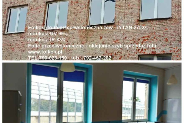 Ogłoszenie - Folie przeciwsłoneczne zewnętrzne HANITA Coatings, SOLAR SCREEN -Folie Folkos Warszawa -folie z filtrem UV I IR - Bemowo - 187,00 zł