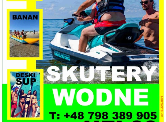 Ogłoszenie - SKUTERY WODNE HEL 66 - Gdynia - 150,00 zł