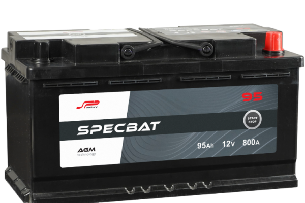 Ogłoszenie - Akumulator 95Ah 800A Specbat agm start&stop - Luboń - 680,00 zł